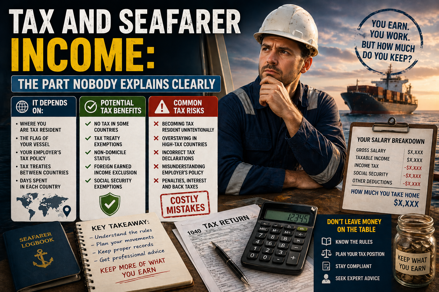 Read more about the article Tax and Seafarer Income: The Part Nobody Explains Clearly