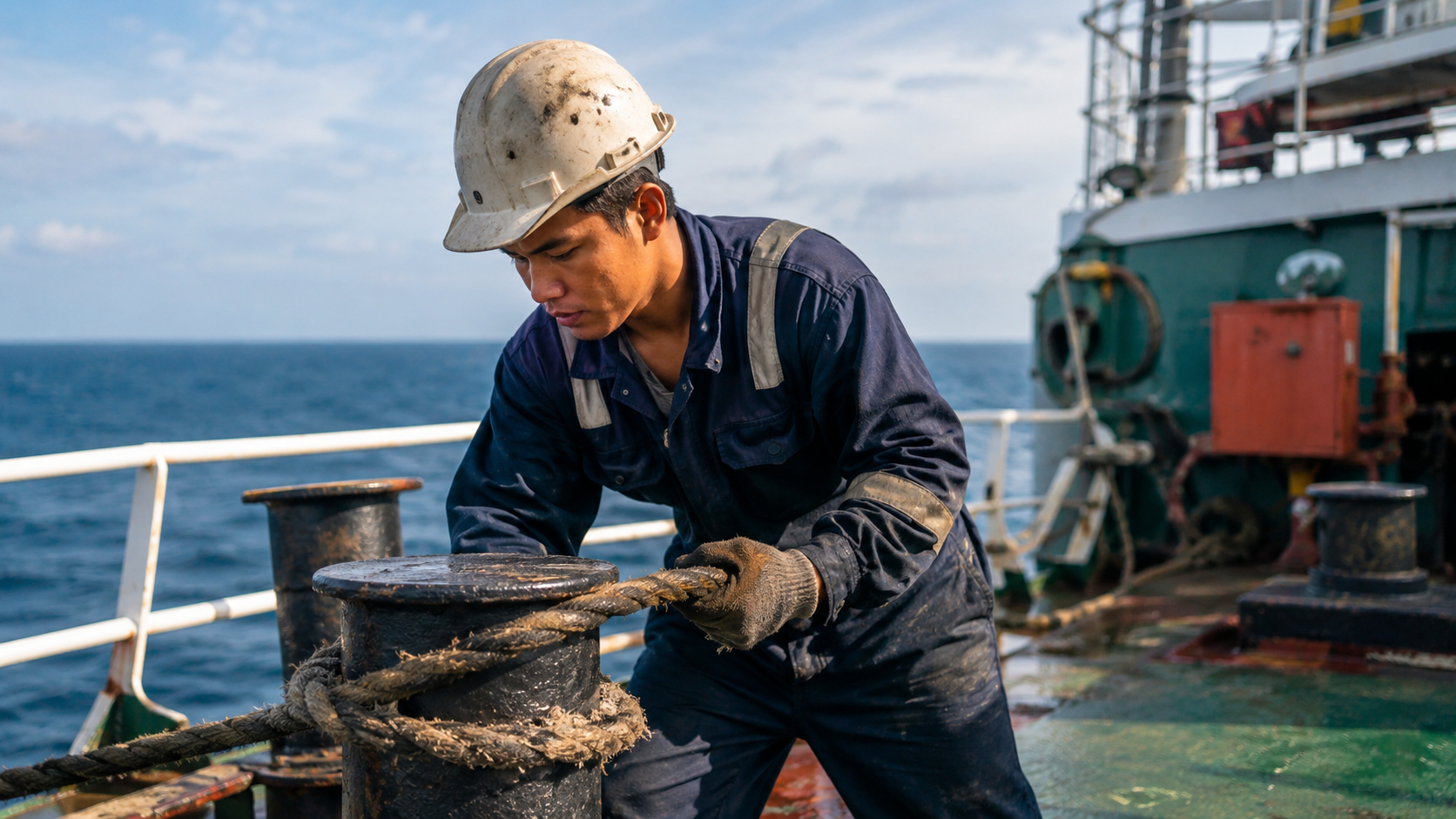 Read more about the article Sea Jobs as an Ordinary Seaman: The Real Starting Point for a Deck Career